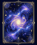 Cosmic Swirl Starry Night Rug