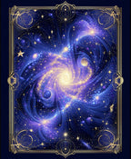 Cosmic Swirl Starry Night Rug