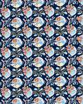 Artistic Floral Blue Design Rug