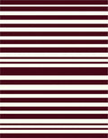 Classic Maroon Cream Stripe Design Rug
