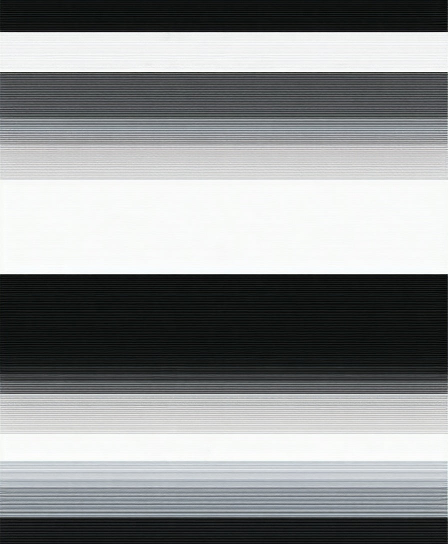 Monochromatic Gradient Stripe Pattern Rug