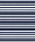 Classic Horizontal Stripe Navy Rug