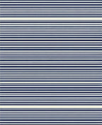 Classic Horizontal Stripe Navy Rug