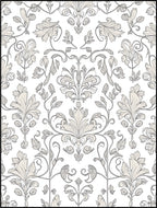 Elegant Floral Vine Pattern Rug