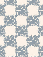 Soft Blush Cloud Pattern Rug