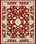 Rich Floral Vine Intricate Design Rug