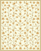Classic Floral Vine Pattern Rug