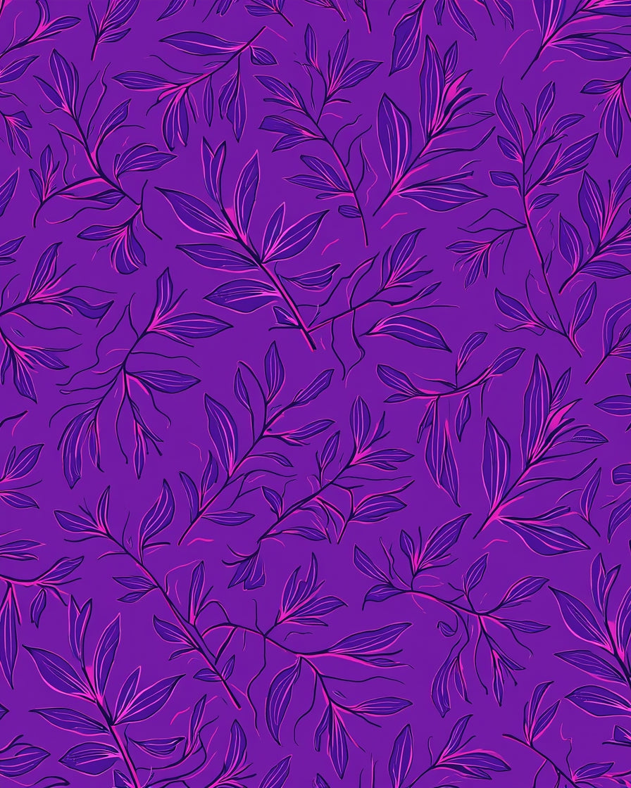 Vibrant Floral Branch Pattern Rug
