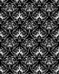 Ornate Floral Symmetry Pattern Rug