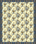 Classic Floral Damask Pattern Rug