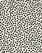 Hand Drawn Dot Pattern Rug