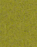 Abstract Yellow Swirl Pattern Rug