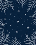 Botanical Starry Night Design Rug