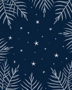 Botanical Starry Night Design Rug