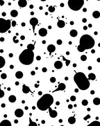 Bold Polka Dot Splash Design Rug