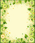 Delicate Kiwi Daisy Pattern Rug