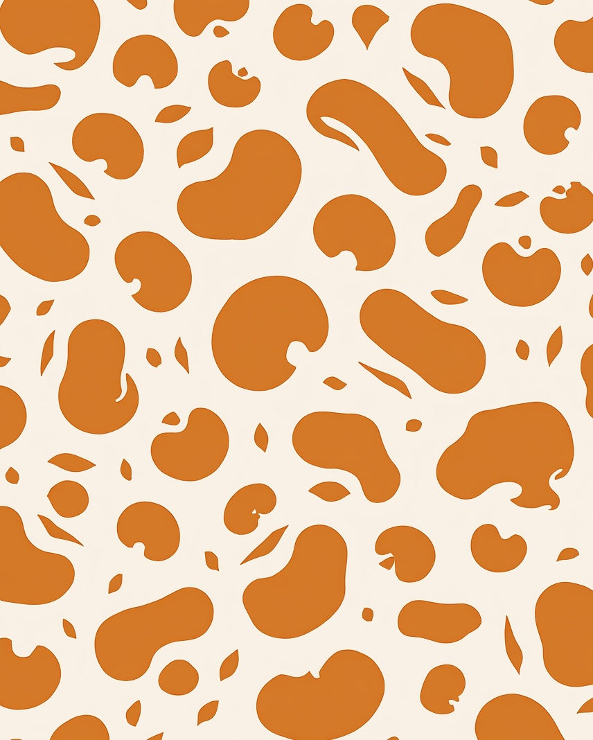 Abstract Blobs Pattern Design Rug