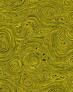 Abstract Swirl Pattern Rug