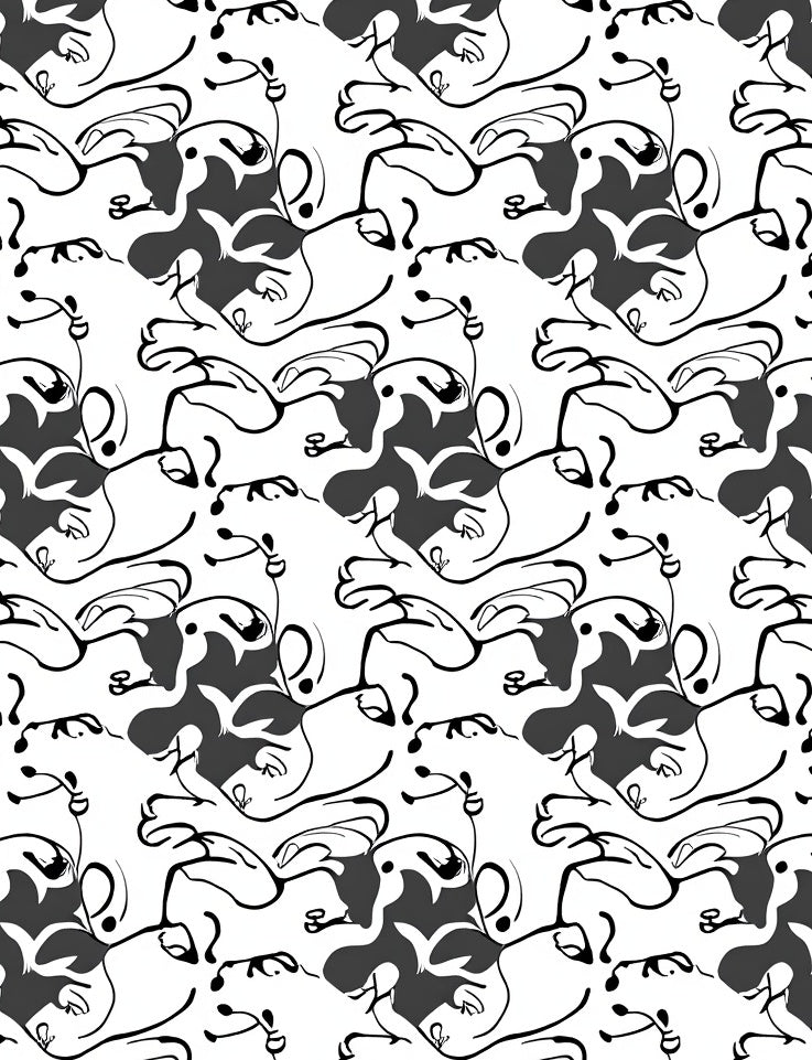 Abstract Swirl Organic Pattern Rug