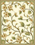 Ornate Floral Vine Delight Rug