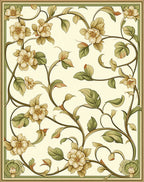Ornate Floral Vine Delight Rug