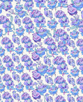 Pastel Floral Patterned Artistic Rug