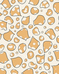 Playful Abstract Blob Pattern Rug