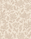 Botanical Line Art Branches Pattern Rug