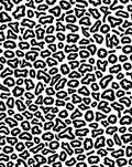 Bold Black Spotted Animal Print Rug