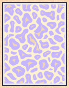 Pastel Leopard Spot Pattern Rug