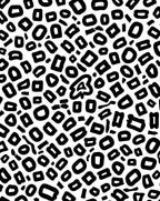 Bold Abstract Animal Print Pattern Rug