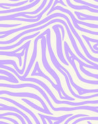Lavender Animal Print Pattern Rug