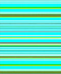 Bright Horizontal Striped Graphic Design Rug
