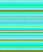 Bright Horizontal Striped Graphic Design Rug
