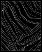 Cosmic Swirls and Stars Rug