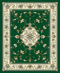 Grand Floral Green Ornament Rug