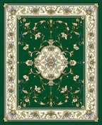 Grand Floral Green Ornament Rug