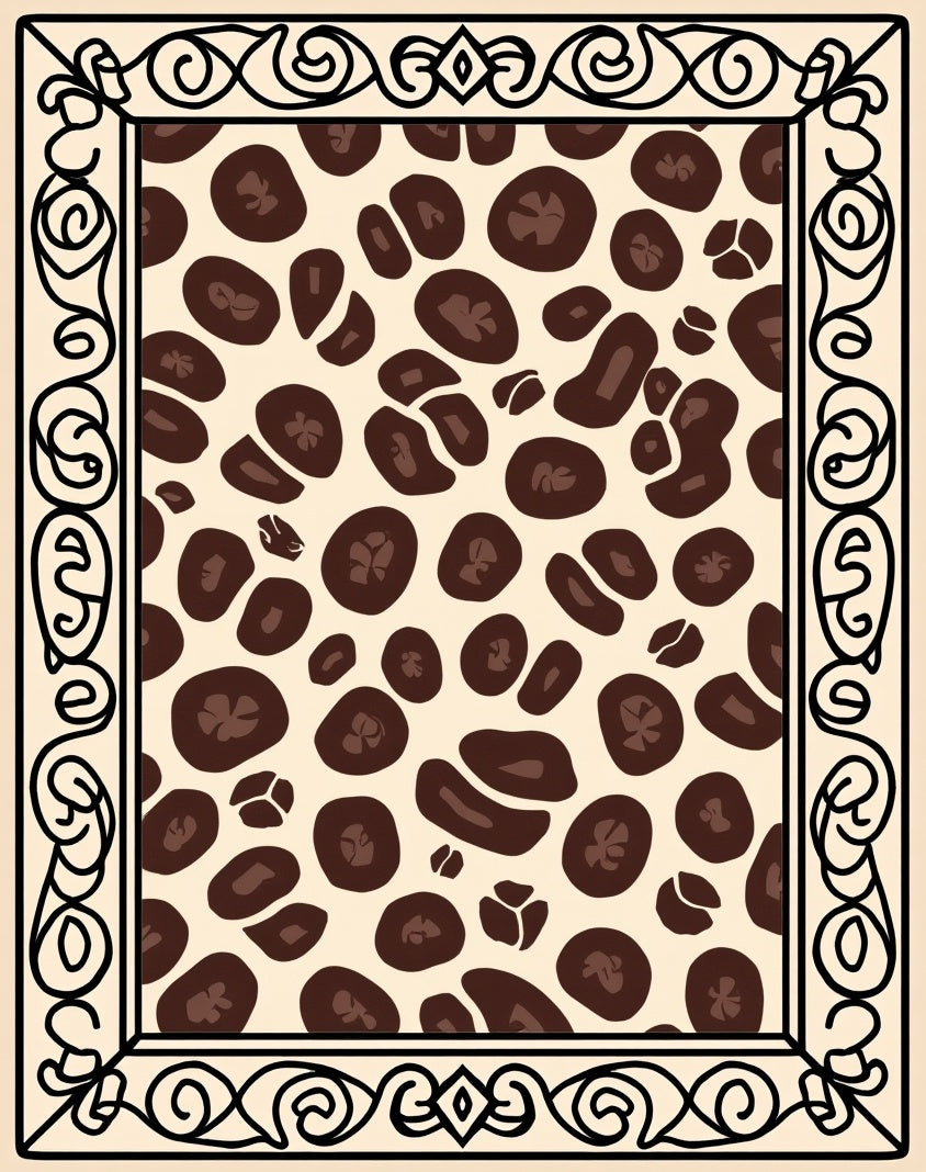 Wild Animal Spot Patterned Rug