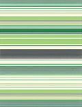 Green Toned Horizontal Stripe Design Rug