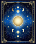 Celestial Sun Moon Starry Night Rug