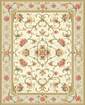 Floral Vine Border Ornament Rug