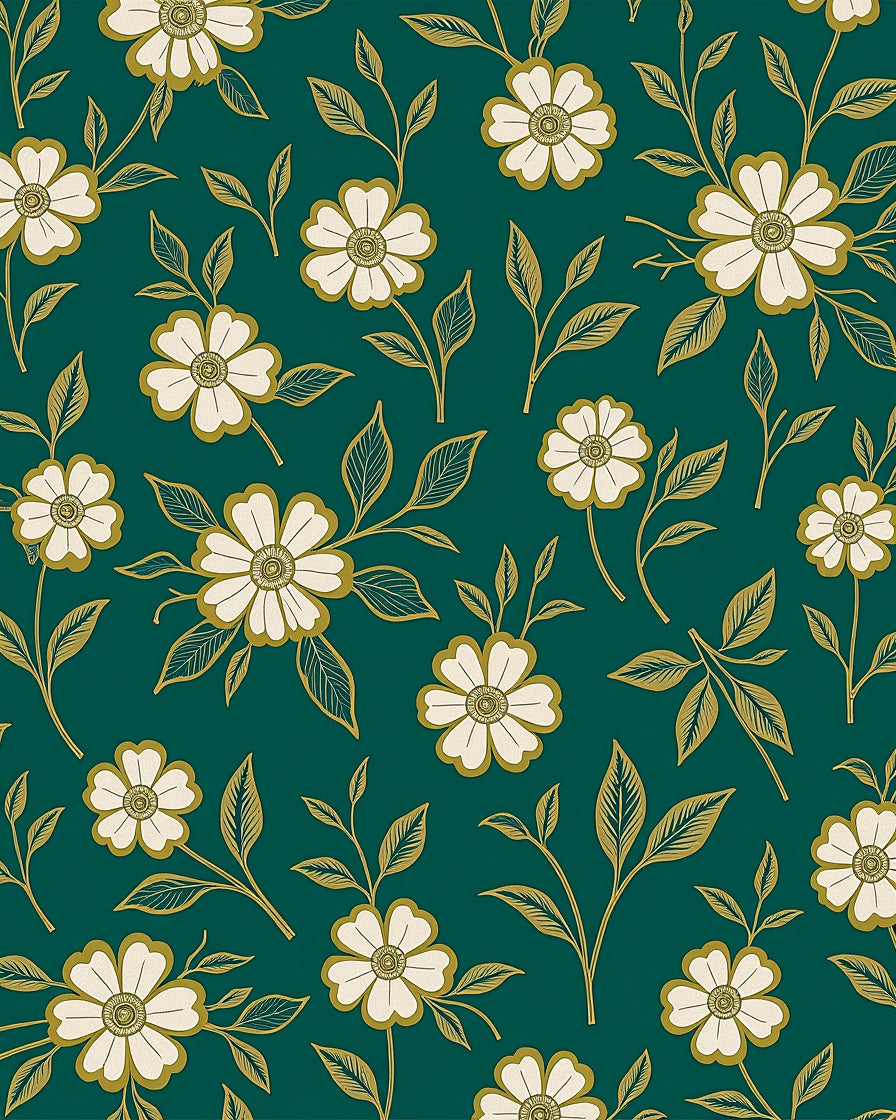 Exquisite Floral Leaf Pattern Design Rug
