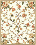 Classic Floral Vine Pattern Rug