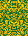 Intricate Floral Animal Pattern Rug