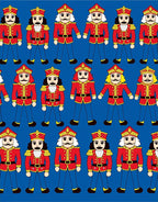 Red Royal Guard Nutcracker Arrangement Rug