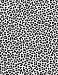 Organic Stains Black And White Pattern Rug