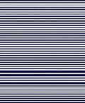 Classic Navy And White Stripe Rug