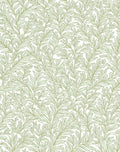 Green Leafy Vine Pattern Rug