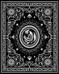 Monochromatic Intricate Mandala Pattern Rug