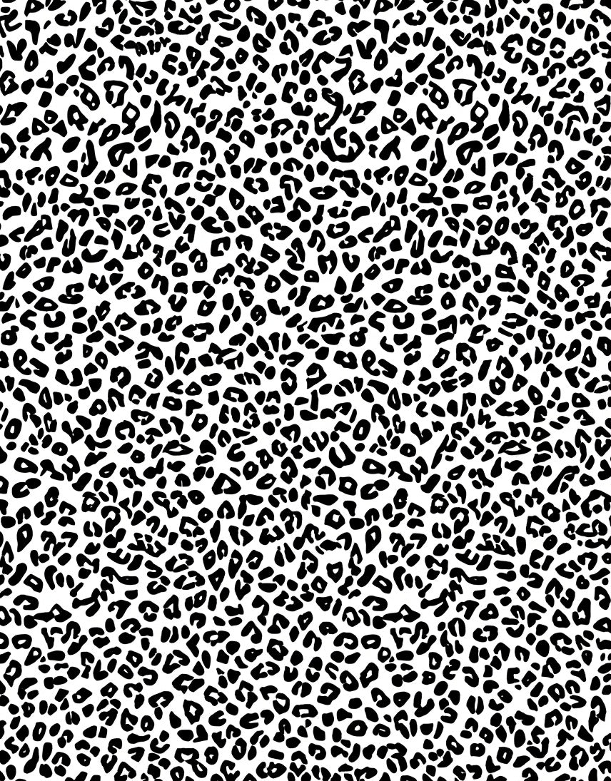 Classic Leopard Print Pattern Rug